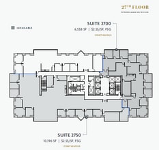 750 B St, San Diego, CA for lease Floor Plan- Image 1 of 1