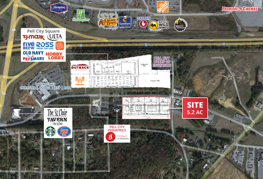 Dr John Haynes, Pell City, AL for sale - Building Photo - Image 1 of 2