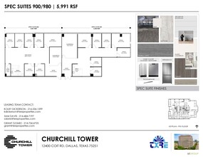 12400 Coit Rd, Dallas, TX for lease Floor Plan- Image 2 of 8