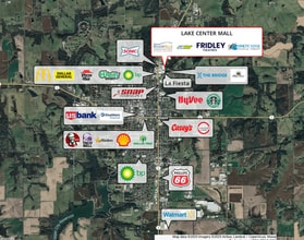 1015 N 18th St, Centerville, IA - AERIAL map view