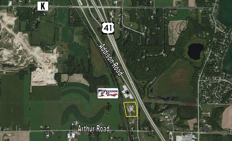 Addison Rd, Slinger, WI for sale - Building Photo - Image 1 of 1