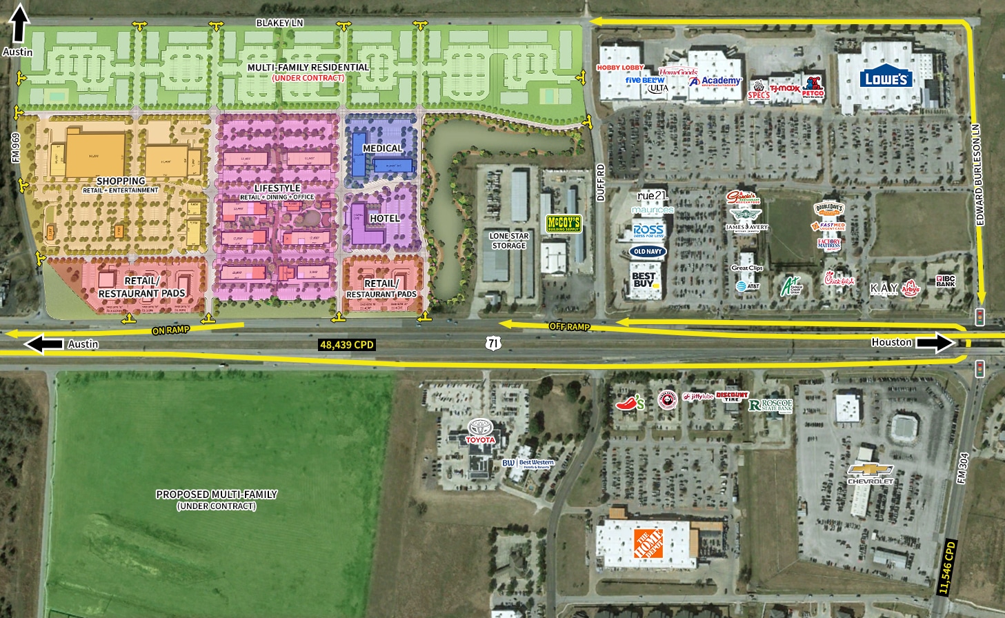 State Hwy 71, Bastrop, TX 78602 Sendero