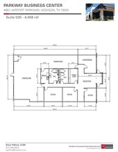 4950 Keller Springs Rd, Addison, TX for lease Floor Plan- Image 1 of 2