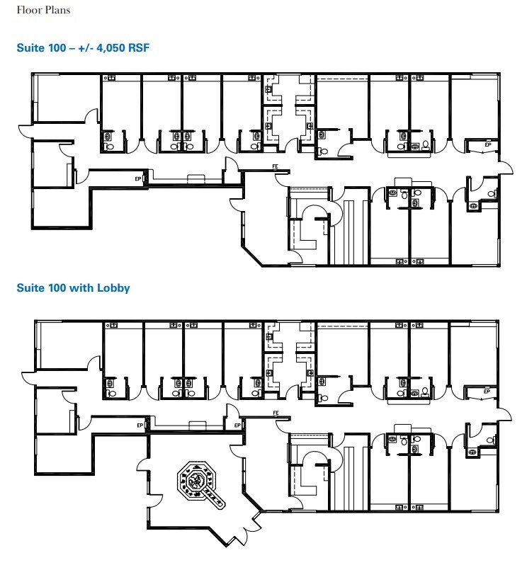 240 La Casa Via, Walnut Creek, CA for lease Floor Plan- Image 1 of 2