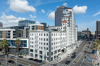 110 W Ocean Blvd, Long Beach, CA - AERIAL map view