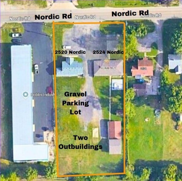 2 Office Bldgs  + 2 Outbuildings + Lot portfolio of 2 properties for sale on LoopNet.com - Site Plan - Image 2 of 9