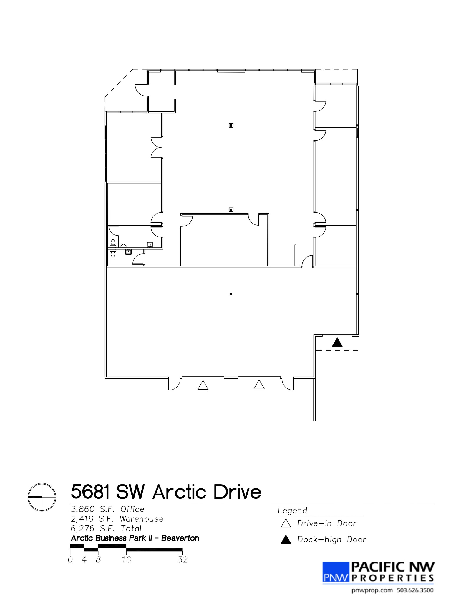 9946-9978 SW Arctic Dr, Beaverton, OR for lease Site Plan- Image 1 of 1