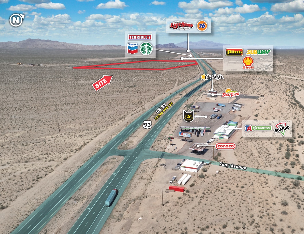 19701 N Hwy 93, White Hills, AZ 86445 - Future I-11 Frontage