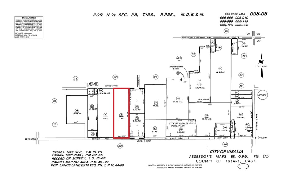 E Goshen ave, Visalia, CA for sale - Building Photo - Image 2 of 3