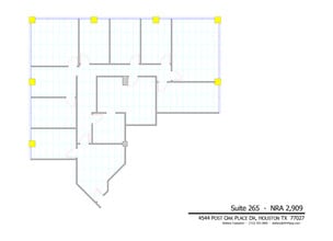 4544 Post Oak Pl, Houston, TX for lease Floor Plan- Image 1 of 1
