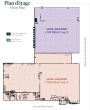 8000 Av Blaise-Pascal, Montréal, QC for lease Floor Plan- Image 1 of 1