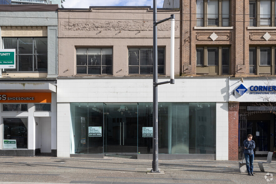 810-816 Granville St, Vancouver, BC for lease - Primary Photo - Image 1 of 3