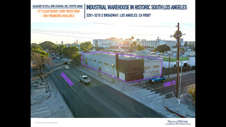 More details for 3201-3215 S Broadway, Los Angeles, CA - Industrial for Sale