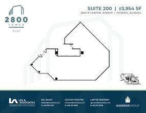 2800 N Central Ave, Phoenix, AZ for lease Floor Plan- Image 1 of 1