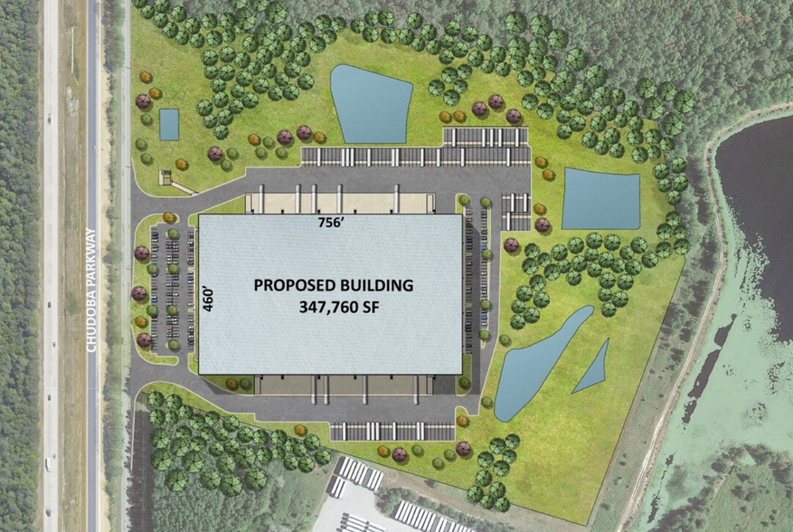 5160 Chudoba Pky, Prince George, VA for lease - Site Plan - Image 3 of 3