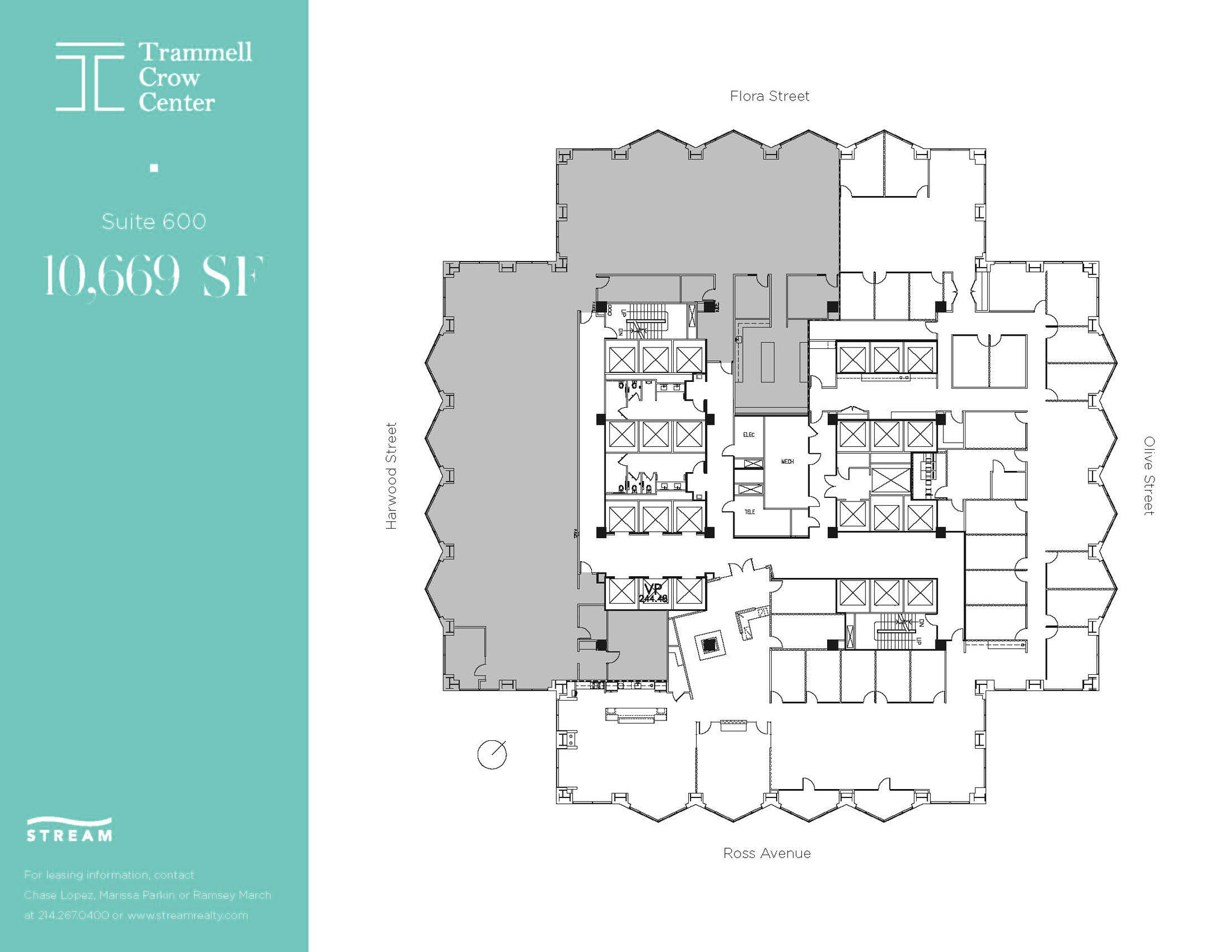 2001 Ross Ave, Dallas, TX for lease Floor Plan- Image 1 of 1