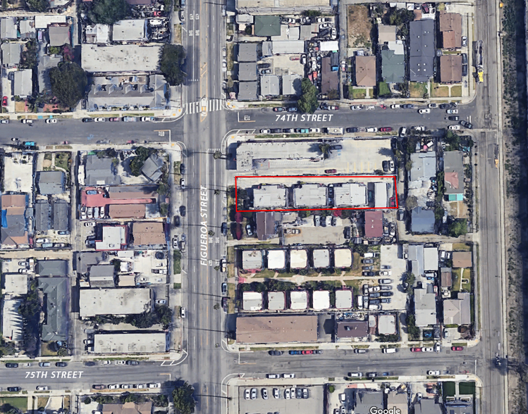 7404 S Figueroa St, Los Angeles, CA for sale - Aerial - Image 2 of 11