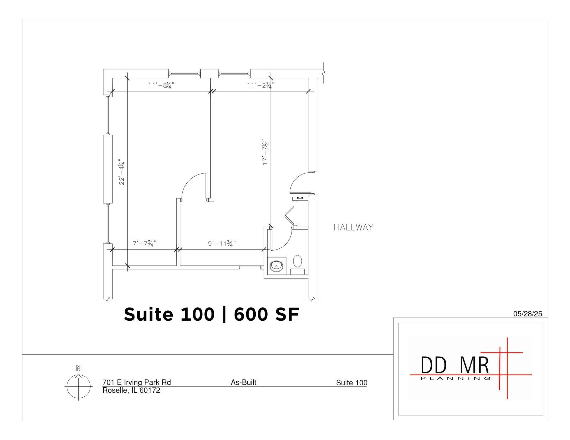 701 E Irving Park Rd, Roselle, IL for lease Floor Plan- Image 1 of 1