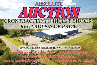 More details for 1832 S Dimensions Ter, Homosassa, FL - Industrial for Sale