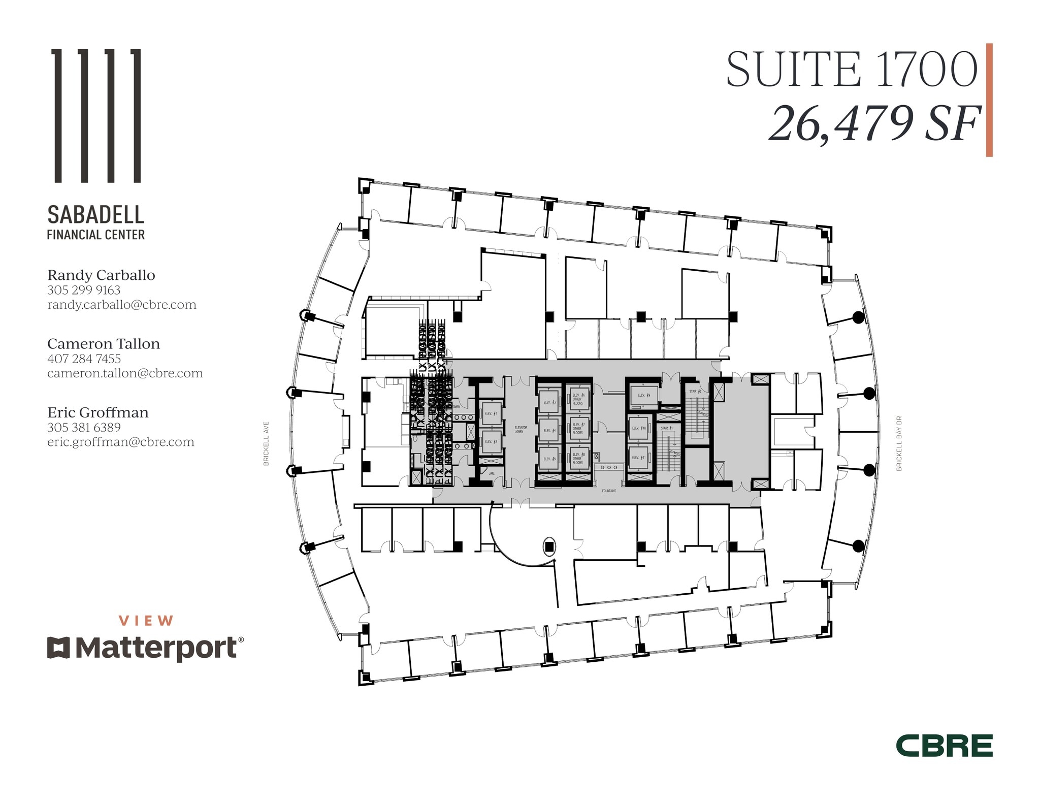 1111 Brickell Ave, Miami, FL for lease Site Plan- Image 1 of 20