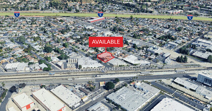 7542 Delia Ave, Sun Valley, CA - aerial  map view - Image1