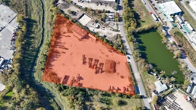 4104 Banner Dr, Houston, TX - AERIAL  map view