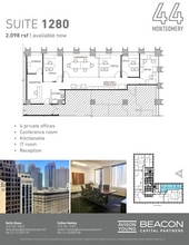 44 Montgomery St, San Francisco, CA for lease Floor Plan- Image 2 of 2