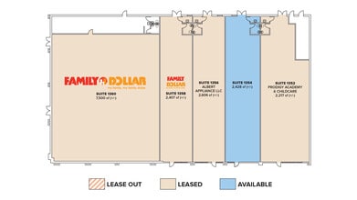 1300-1320 Hanover Ave, Allentown, PA for lease Floor Plan- Image 1 of 1