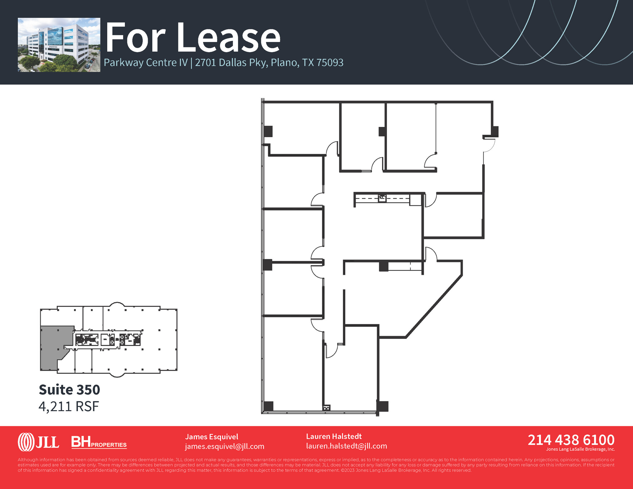 2701 Dallas Pky, Plano, TX for lease Floor Plan- Image 1 of 12