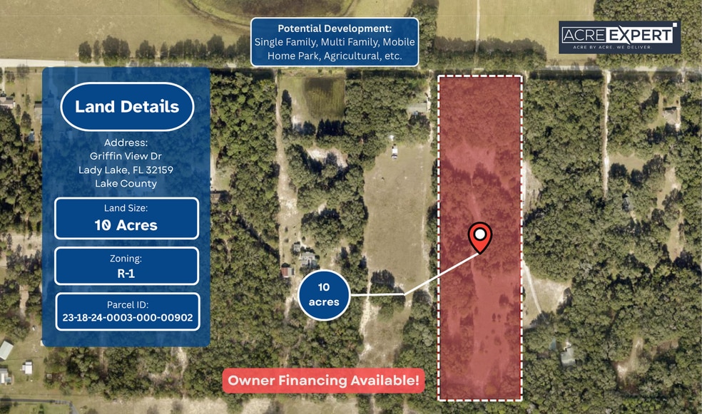 Griffin View Drive, Lady Lake, FL for sale - Primary Photo - Image 1 of 1