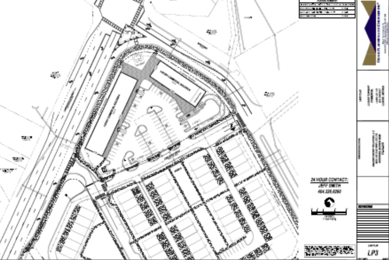 340 Main St, Lilburn, GA for lease - Site Plan - Image 3 of 3