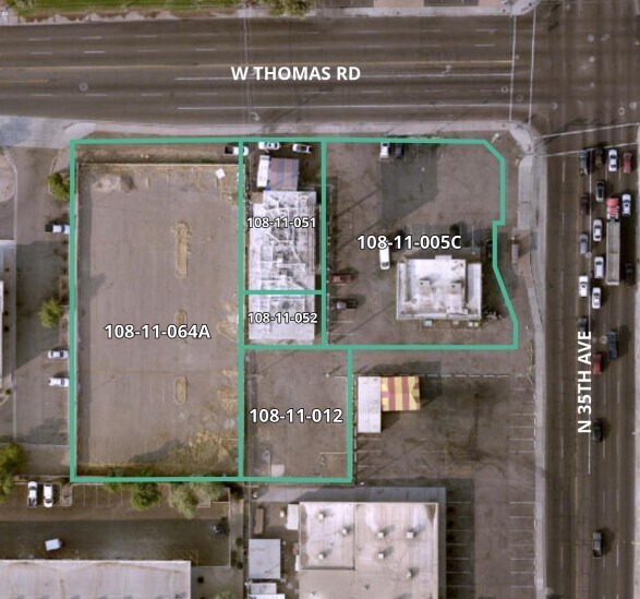 SWC 35th Ave & Thomas Rd, Phoenix, AZ for lease Building Photo- Image 1 of 3