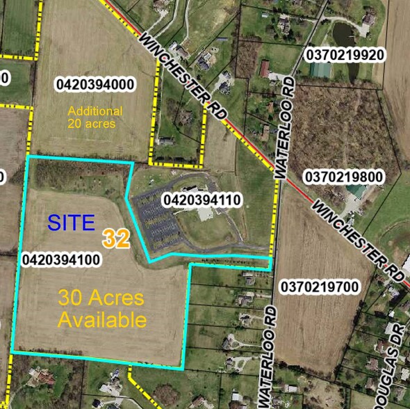 0 Waterloo Rd, Canal Winchester, OH for sale - Plat Map - Image 1 of 2