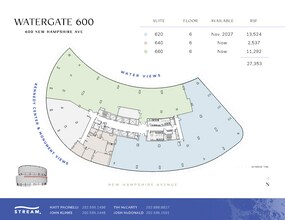 600 New Hampshire Ave NW, Washington, DC for lease Floor Plan- Image 1 of 1