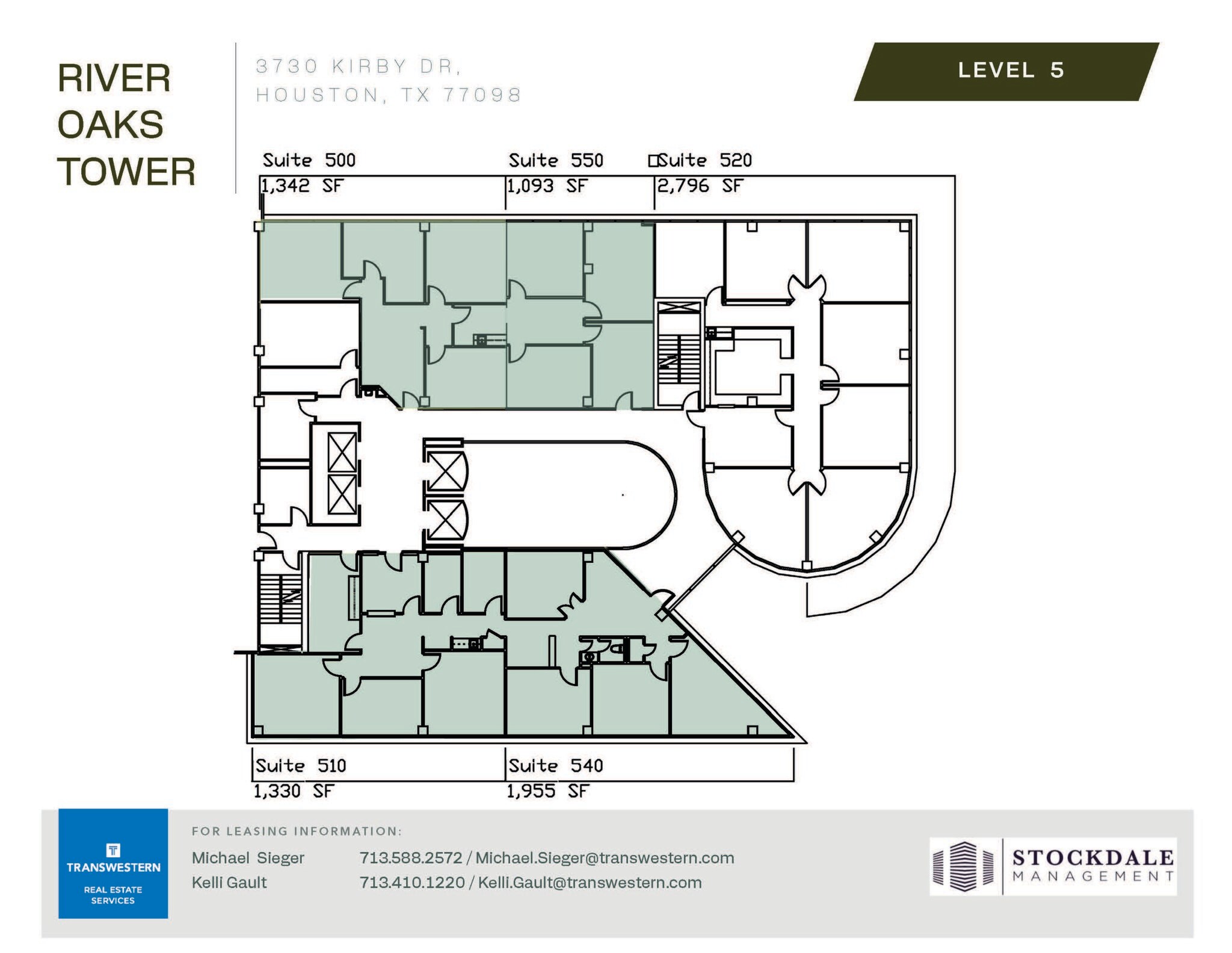 3730 Kirby Dr, Houston, TX for lease Floor Plan- Image 1 of 1