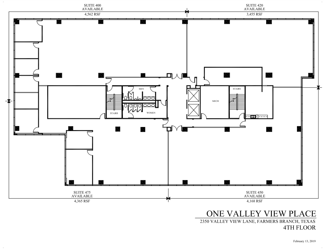 2350 Valley View Ln, Dallas, TX for lease Floor Plan- Image 1 of 1