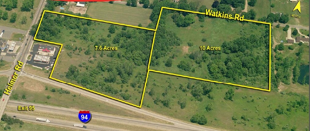 Helmer & Watkins Rd, Battle Creek, MI for sale Primary Photo- Image 1 of 1
