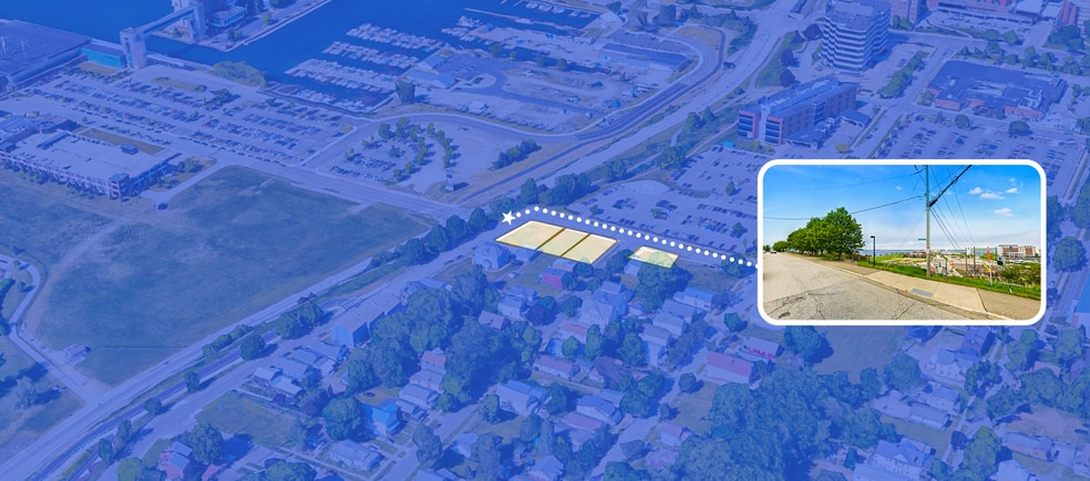 102 Sassafras Street-204 Short Street St, Erie, PA for sale - Aerial - Image 2 of 3