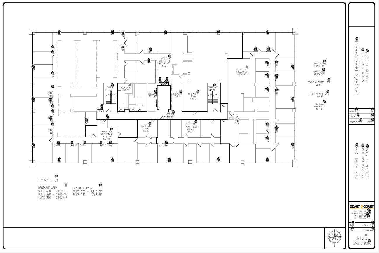 777 Post Oak Blvd, Houston, TX for lease Floor Plan- Image 1 of 1