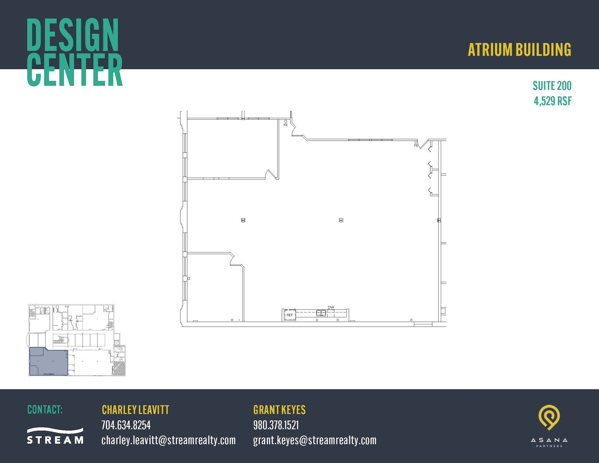 127 W Worthington Ave, Charlotte, NC for lease Floor Plan- Image 1 of 1