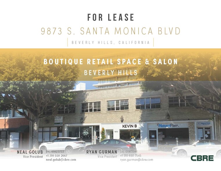 9869-9877 Santa Monica Blvd, Beverly Hills, CA for sale - Building Photo - Image 1 of 1