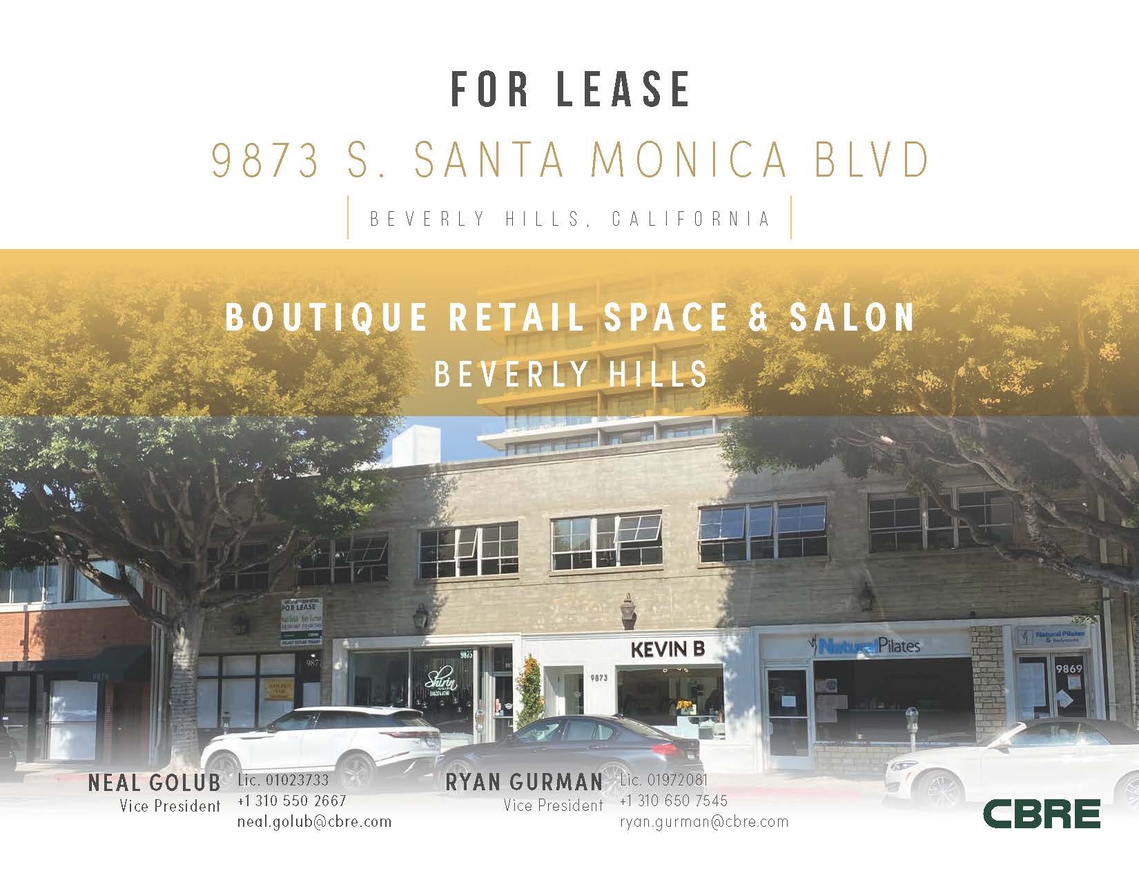 9869-9877 Santa Monica Blvd, Beverly Hills, CA for sale Building Photo- Image 1 of 1