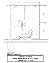 5407-5419 Bandera Rd, San Antonio, TX for lease Floor Plan- Image 1 of 1