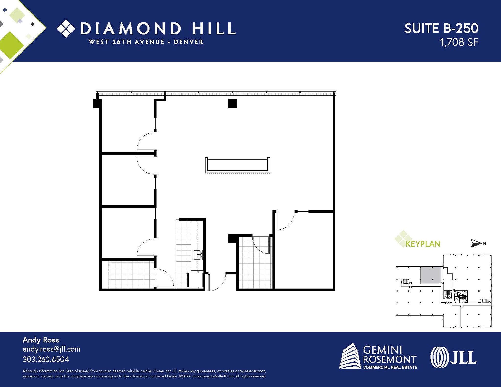 2490 W 26th Ave, Denver, CO for lease Floor Plan- Image 1 of 2