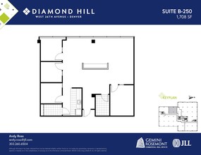 2490 W 26th Ave, Denver, CO for lease Floor Plan- Image 1 of 2