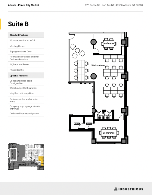 675 Ponce de Leon Ave NE, Atlanta, GA for lease Floor Plan- Image 1 of 8