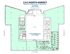 1313 N Market St, Wilmington, DE for lease Floor Plan- Image 2 of 7