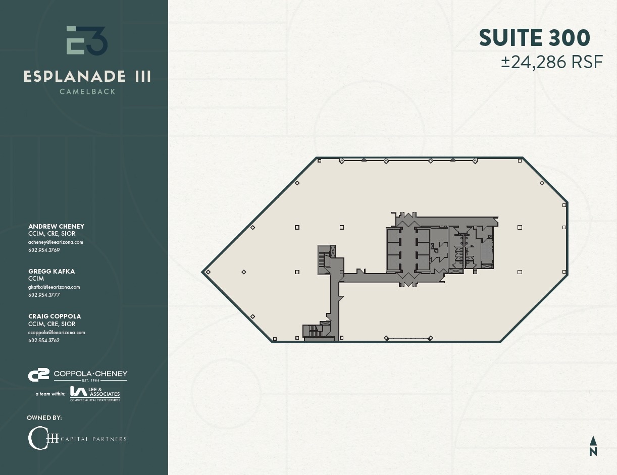 2415 E Camelback Rd, Phoenix, AZ for lease Floor Plan- Image 1 of 1