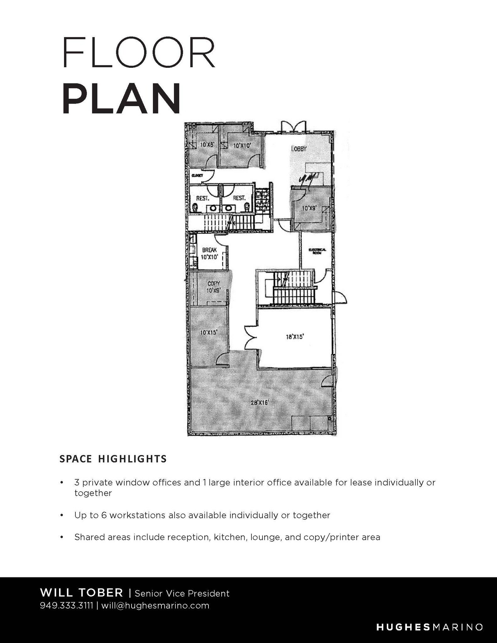 15147 Woodlawn Ave, Tustin, CA for lease Floor Plan- Image 1 of 1