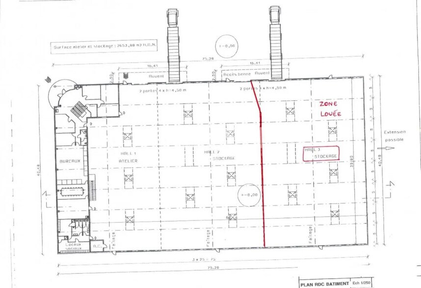 Flex in Genas for lease - Floor Plan - Image 2 of 2